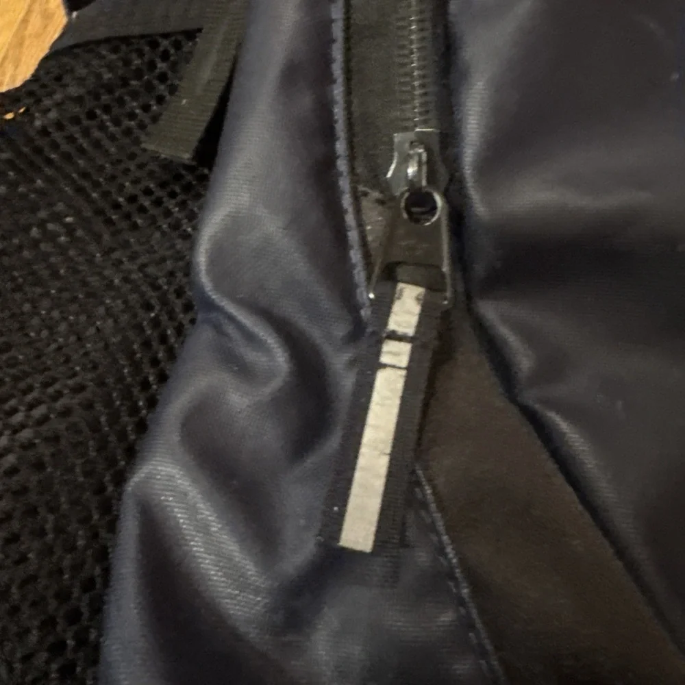 Nike Max Air Vapor Backpack High Vis Water Repellant Blue And Black Book Bag